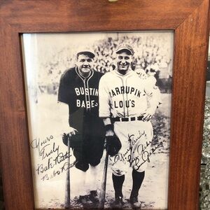 🌹Babe Ruth and Lou Gehrig Reprint !